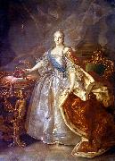 Ivan Argunov Portrait of Catherine II of Russia oil painting artist